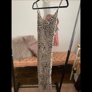 Cheetah print dress
